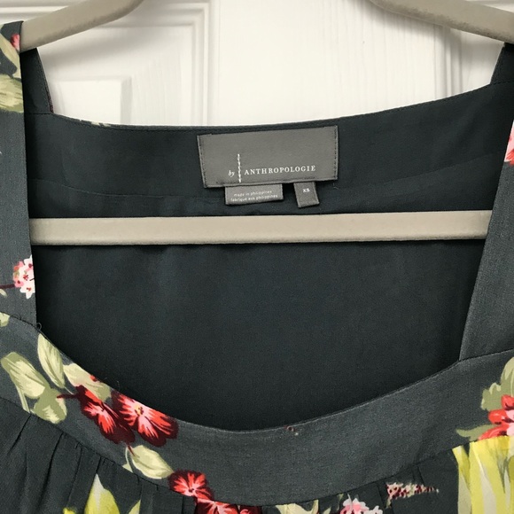 Anthropologie floral maxi dress - Picture 3 of 7